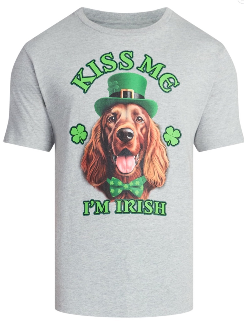 St. Patrick's Day Men's Graphic Tee Irish Setter from Way to Celebrate